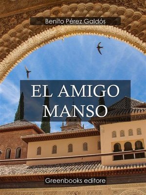 cover image of El amigo Manso